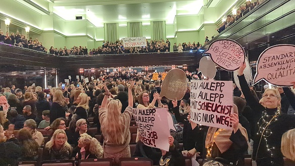 Die Kolleg:innen protestieren gegen die Pläne